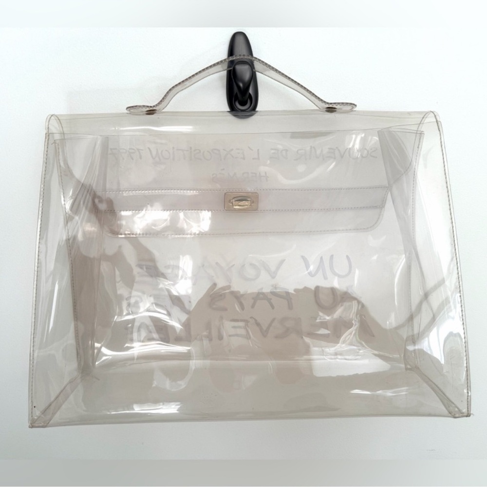 Authentic HERMES Clear Kelly Bag - Picture 3 of 3